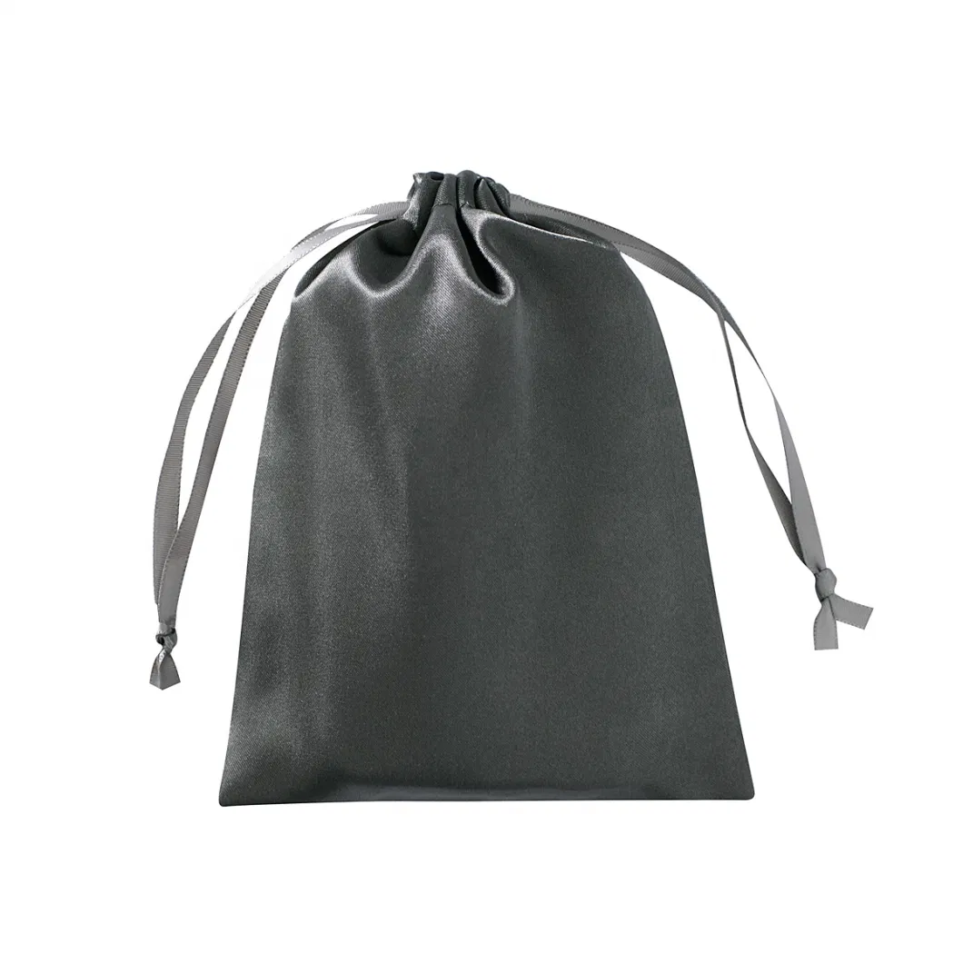 100% Mulberry Silk Gift Embroidery Silk Bag Gift Package Silk Drawstring Storage Bag