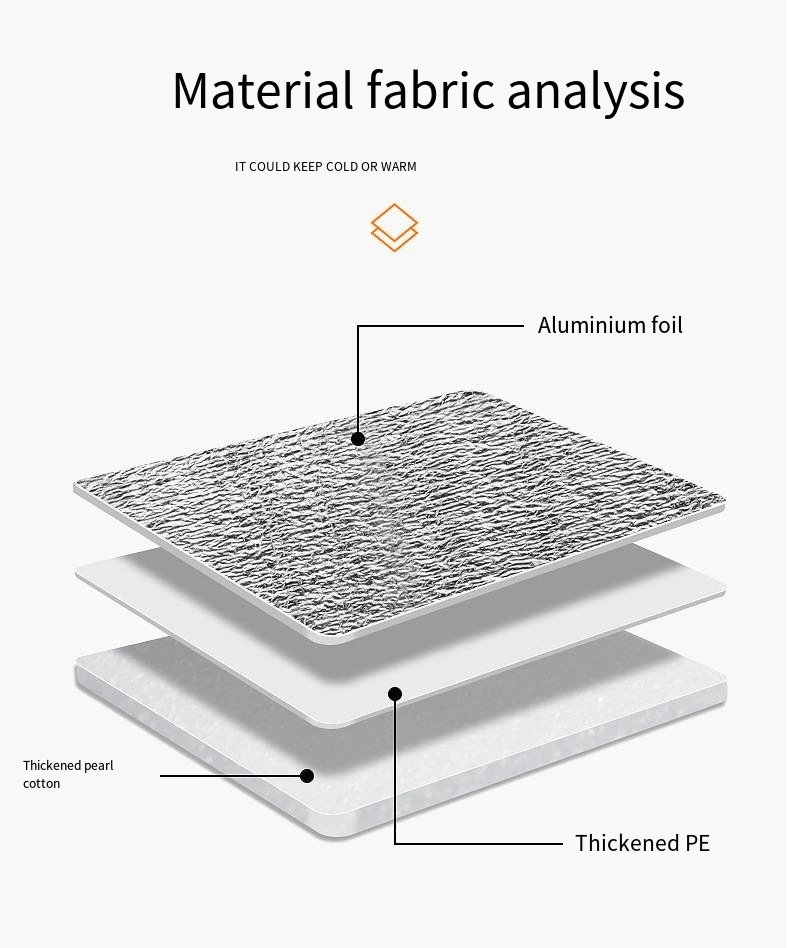 Cake Insulation Bag Wholesale Non-Woven Aluminum Foil Fresh-Keeping Heat Insulation Cooler Bag