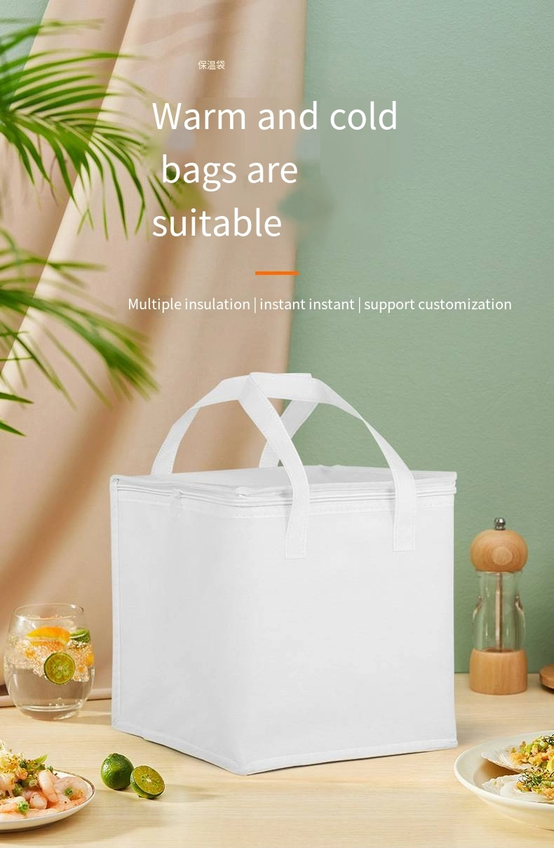 Cake Insulation Bag Wholesale Non-Woven Aluminum Foil Fresh-Keeping Heat Insulation Cooler Bag