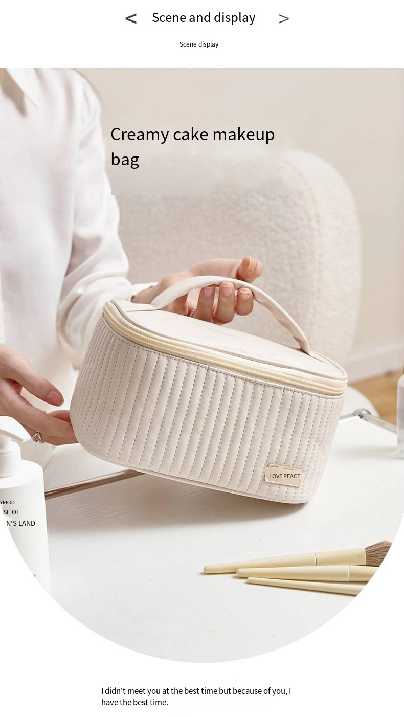 Cake Makeup Bag Waterproof Storage Bag Portable Makeup Storage Bag