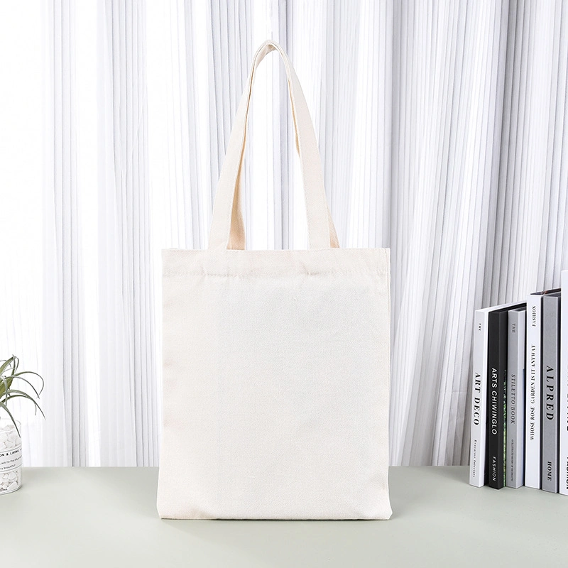 Canvas Bag Customization Logo Blank Canvas Bag Customization Portable Advertising Promotion Environmental Shopping Gift Bag Customization