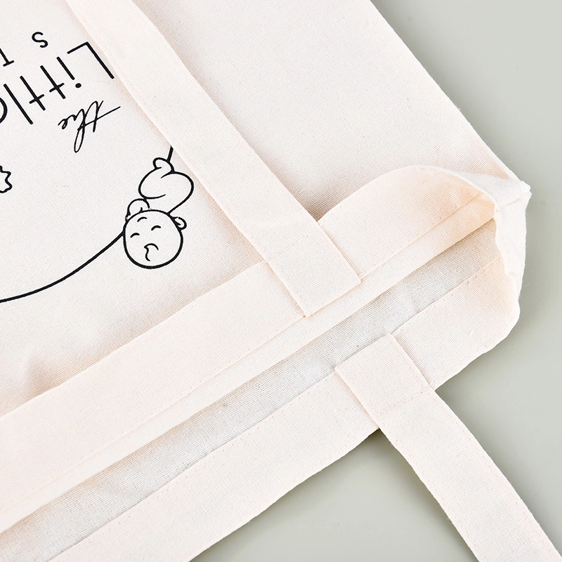 Canvas Bag Customization Logo Blank Canvas Bag Customization Portable Advertising Promotion Environmental Shopping Gift Bag Customization