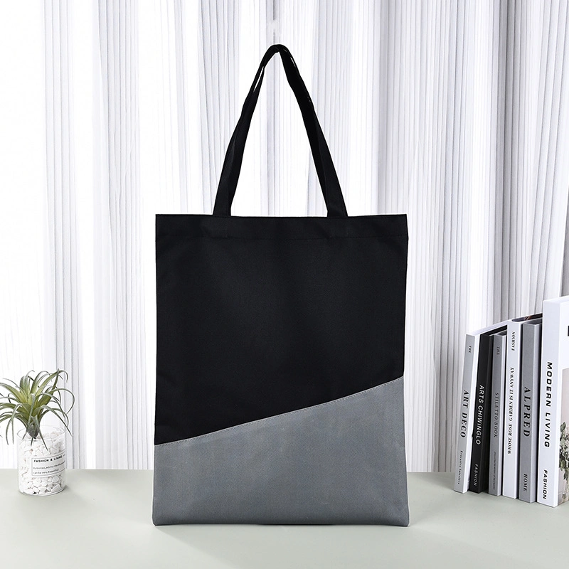 Canvas Bag Customization Logo Handheld Cotton Single Shoulder Backpack Advertising Customization Student New Blank Advertising DIY Bag