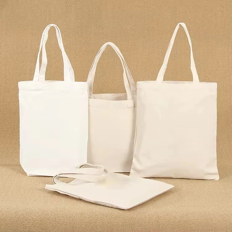 Canvas Tote Bag Large Reusable Canvas Cotton Shopping Bag with Logo