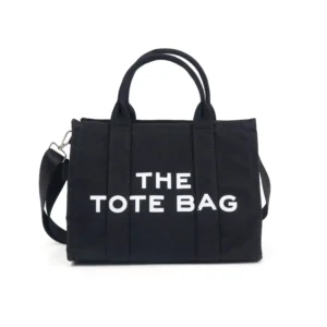 Canvas Tote Bag Multi Use Messenger Tote Shopping Bag for Ladies Girls - Image 3