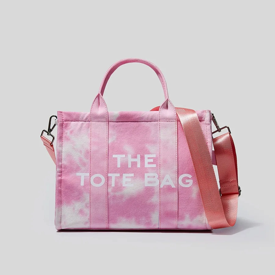 Canvas Tote Bag Multi Use Messenger Tote Shopping Bag for Ladies Girls - Image 4