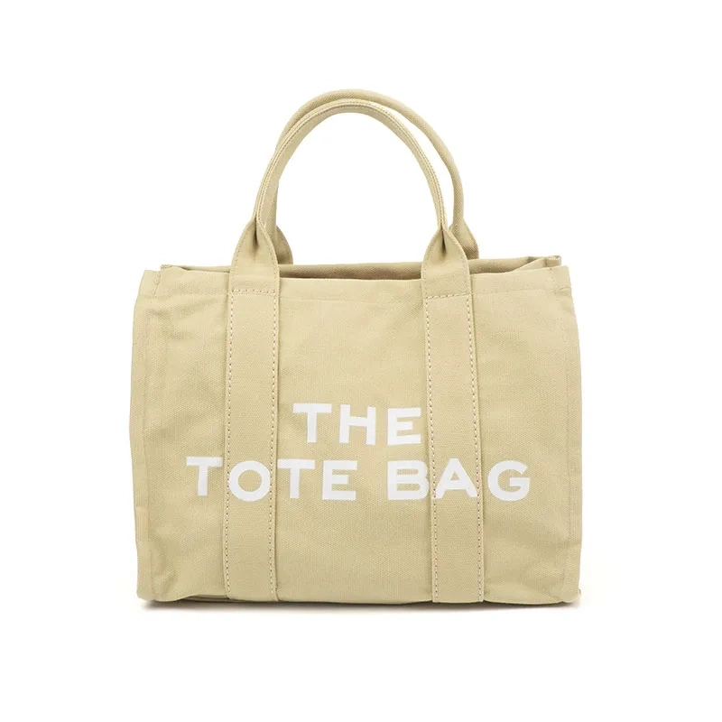 Canvas Tote Bag Multi Use Messenger Tote Shopping Bag for Ladies Girls - Image 6