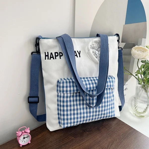 Capacity Tote Bag Women′s New Simple Commuting Shoulder Bag Women′s Casual Crossbody Bag