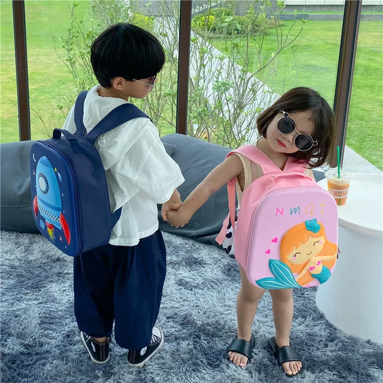 Cartoon Fashion New Kindergarten Schoolbag EVA Large Capacity Cute Load Reduction Backpack