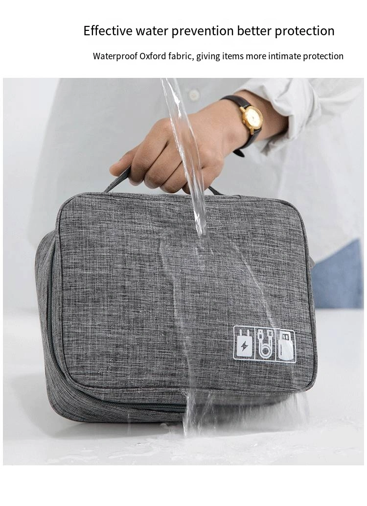 Cationic Storage Bag Portable Waterproof Digital Bag Travel Cosmetics Storage Bag