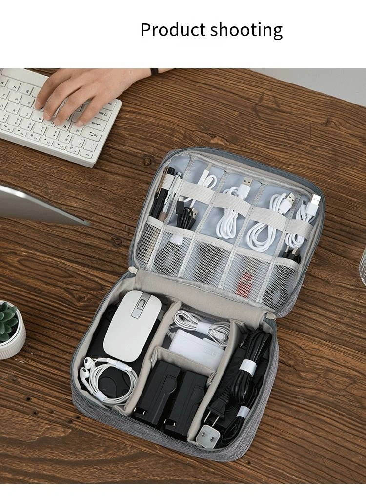 Cationic Storage Bag Portable Waterproof Digital Bag Travel Cosmetics Storage Bag