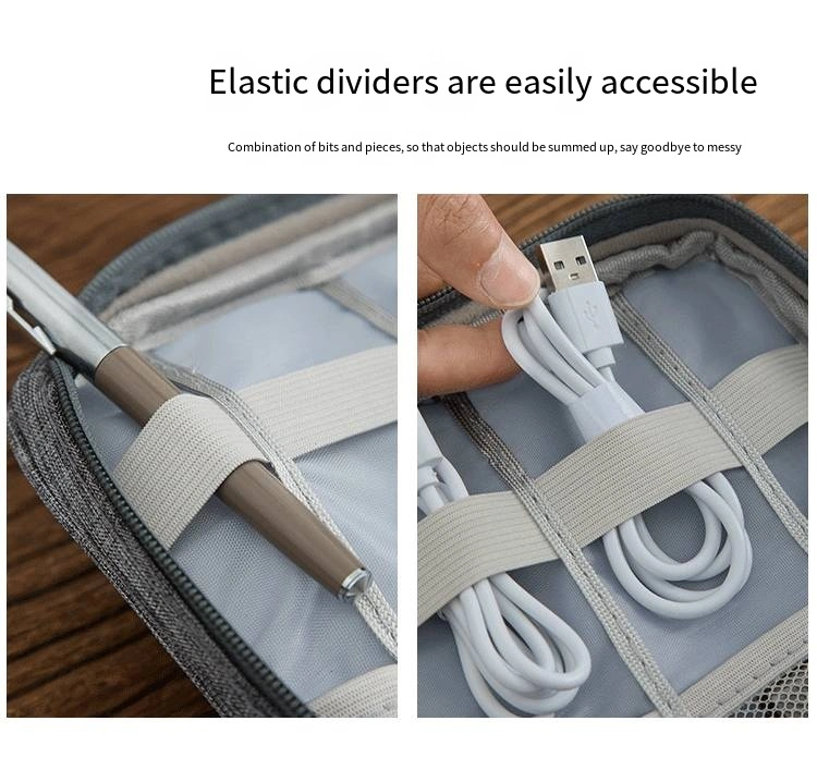 Cationic Storage Bag Portable Waterproof Digital Bag Travel Cosmetics Storage Bag