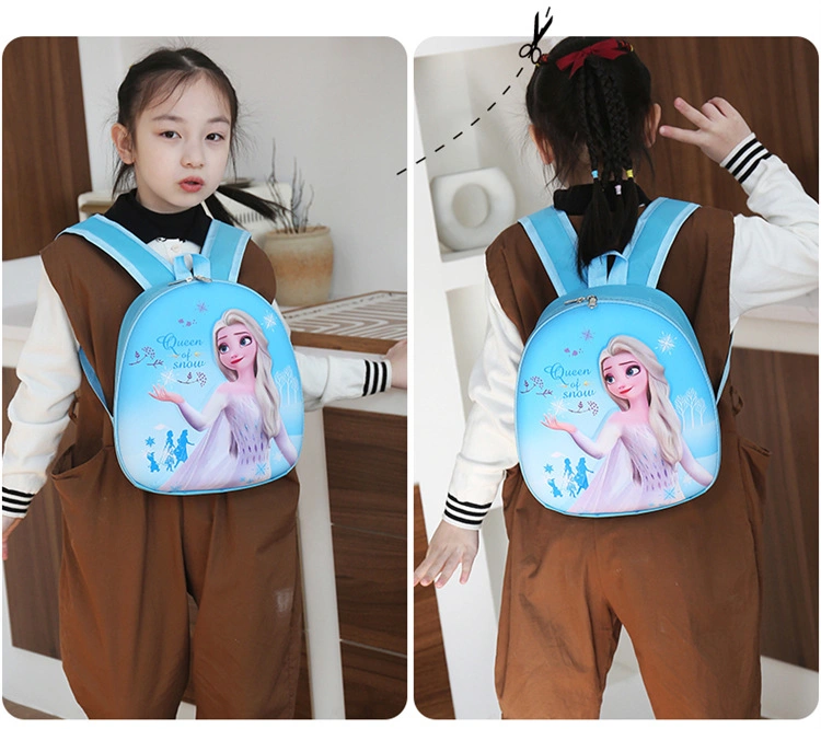 Children&prime;s Schoolbag Three-Dimensional Cartoon Eggshell Backpack