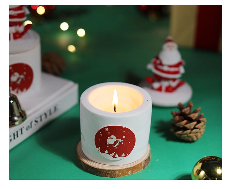 Christmas Aromatherapy Candle Gift Decoration Handheld Gift Wedding Fragrance Candle