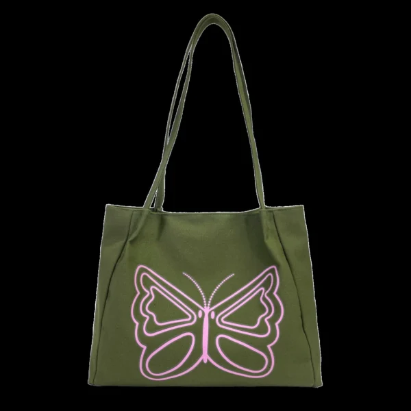 Commuter Bag Casual Large Capacity Tote Bag Canvas Hand Bill Shoulder Bag - Image 6