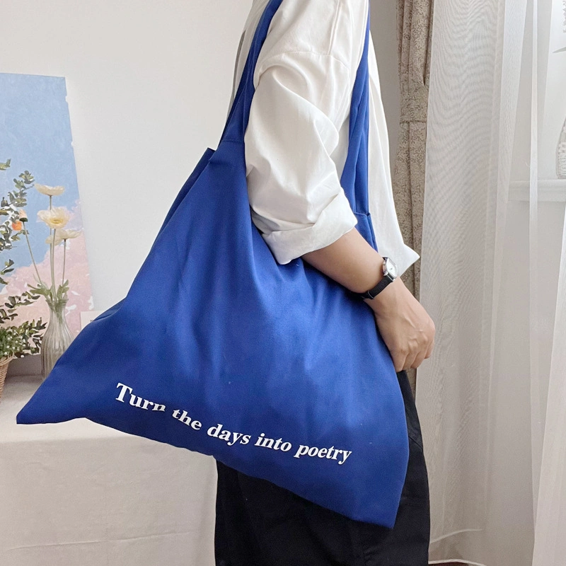 Commuter Large Capacity Canvas Bag Canvas Shoulder Handbag Women&prime;s Bag