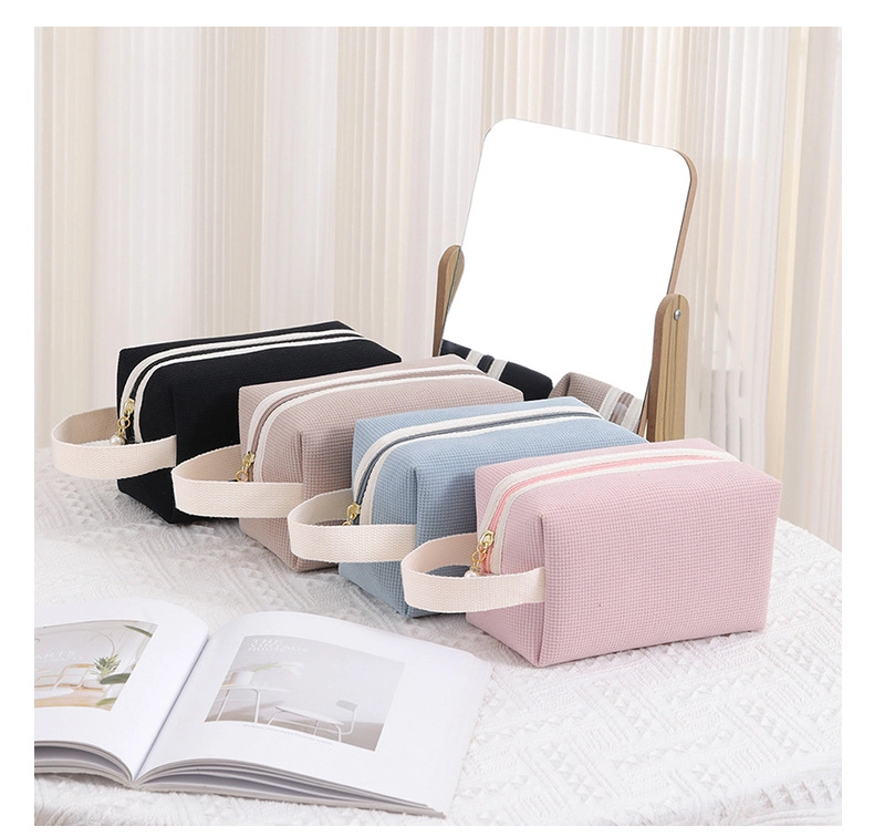 Corduroy Makeup Bag Portable Makeup Storage Bag Portable Makeup Bag