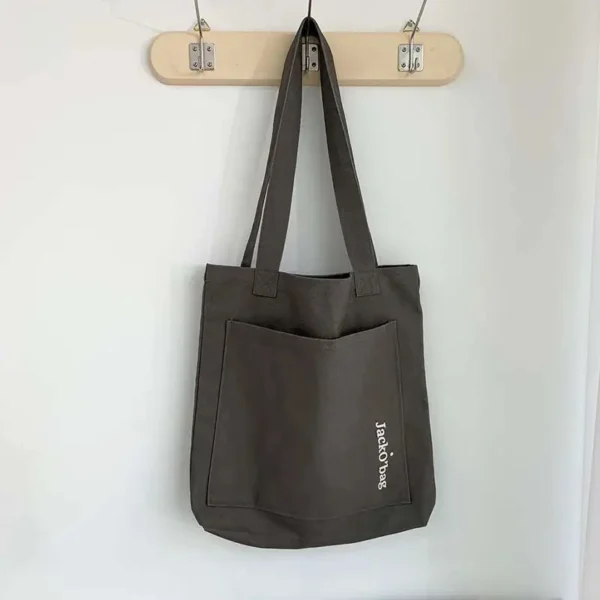 Cotton Beach Custom Tote Daily Bag for Woman Customized Bags - Image 2