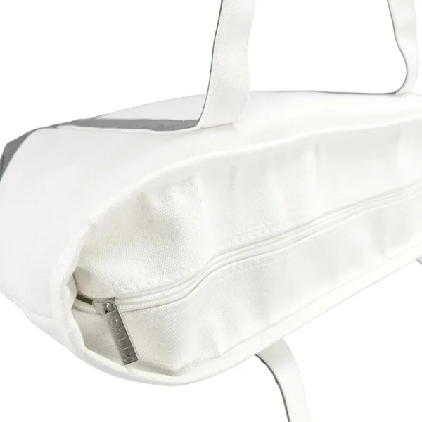 Cotton Canvas Shopping Tote Bag with Zipper Canvas Zipper Tote Bag Women - Image 3