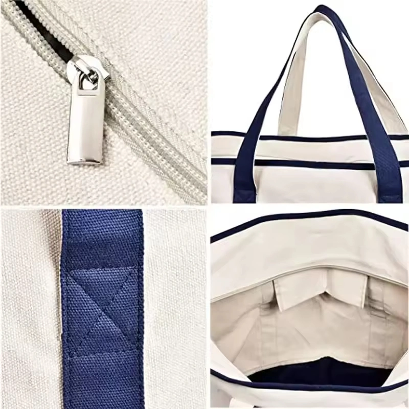 Cotton Canvas Tote Shoulder Bag Handbags Ladies Canvas Bag