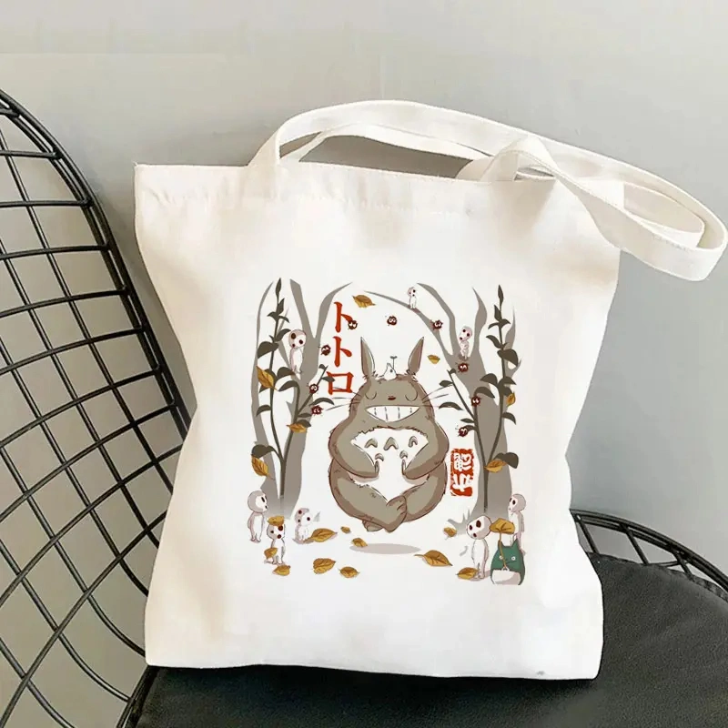 Cotton Custom Canvas Shopping Tote Printing Carrying Bag Eco Reusable Bag
