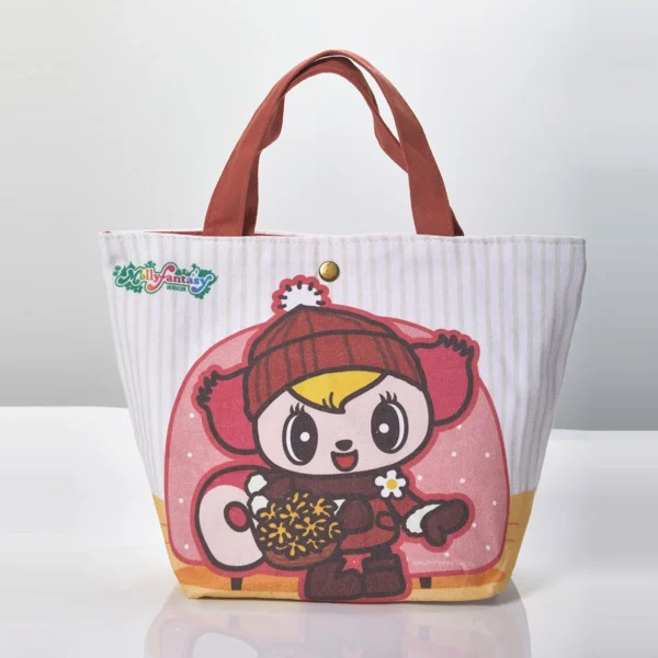 Creative Advertising Cotton Bag Color Printing Logo Portable Shopping Cotton Bag - Image 6