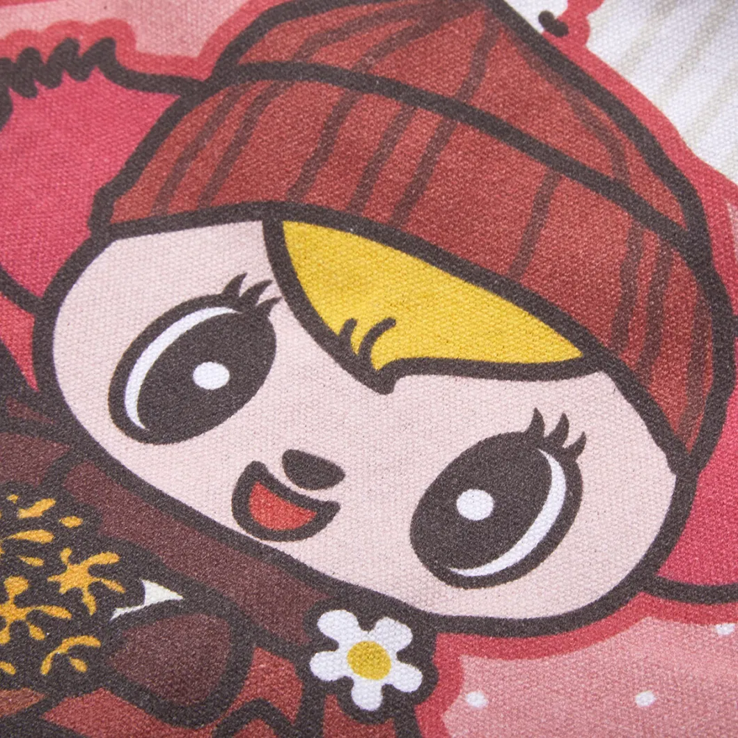 Creative Advertising Cotton Bag Color Printing Logo Portable Shopping Cotton Bag