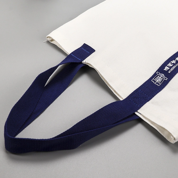 Creative Advertising Printed Cotton Bag Logo Minimalist and Fashionable Student Portable Shopping Canvas Bag