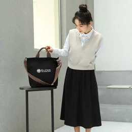 Custom 12 Safety Cotton Canvas Bag Tote Bag Polyester Cotton Canvas Bag Gift Bag Can Be Printed Logo