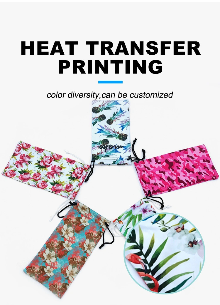 Custom Bag Drawstring Pouches Gift Packaging Cosmetic Jewelry Packaging Bags
