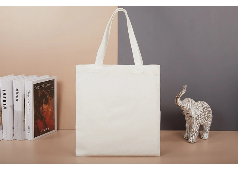 Custom Carry-on Canvas Bag Blank Cotton Bag Student Bundle Pocket