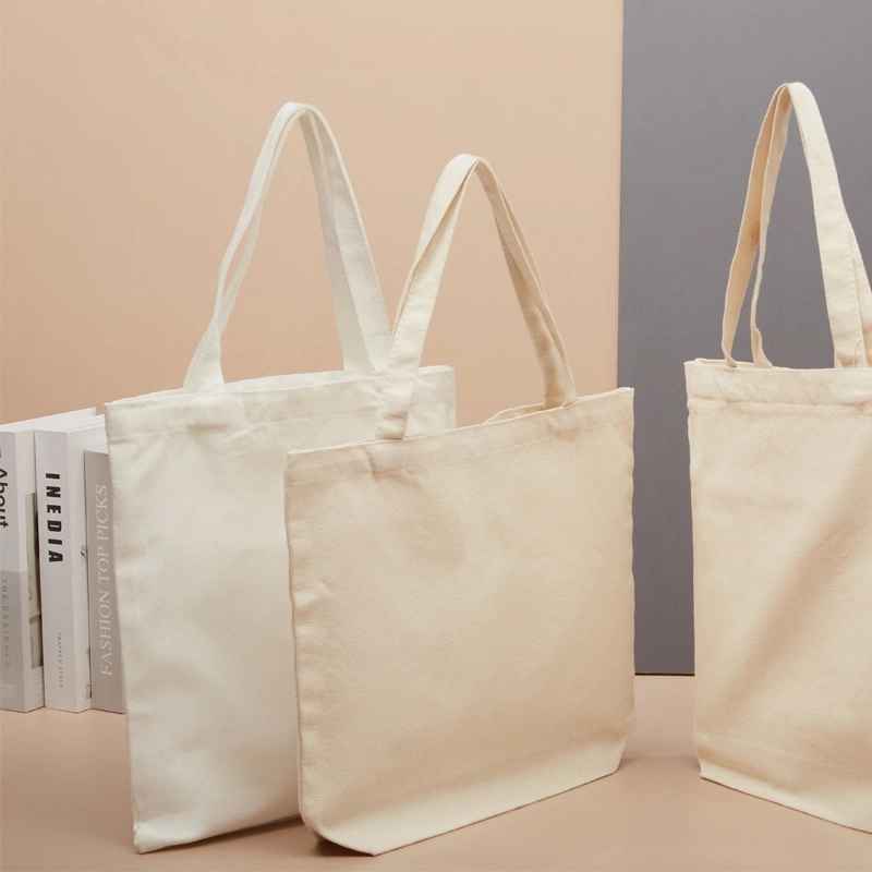 Custom Carry-on Canvas Bag Blank Cotton Bag Student Bundle Pocket