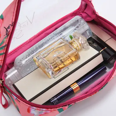 Custom Clear Makeup Organizer Bags Zipper Travelbags Transparent PVC Cosmetic Bag 3 Sets