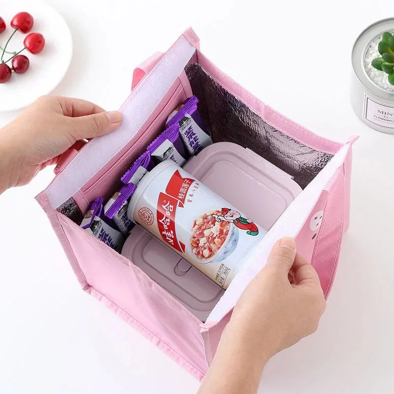 Custom Food Cooler Bag High Quality Oxford Lunch Bag Cooler Thermal Kids Cooler Bag