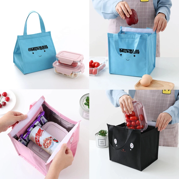 Custom Food Cooler Bag High Quality Oxford Lunch Bag Cooler Thermal Kids Cooler Bag