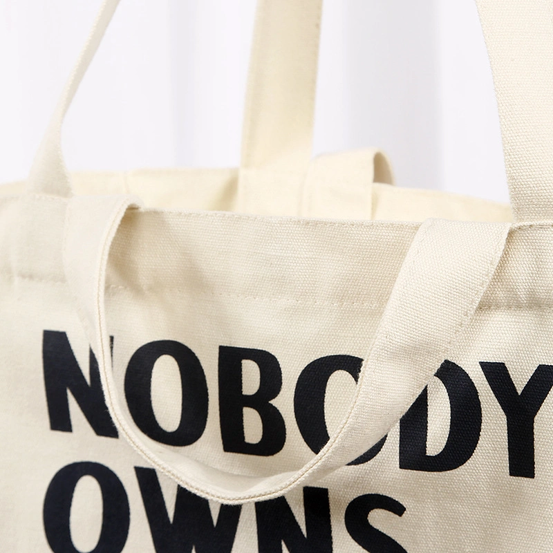 Custom Hand-Held Canvas Bag Gift Cotton Pack Magnetic Buckle Shopping Canvas Bag