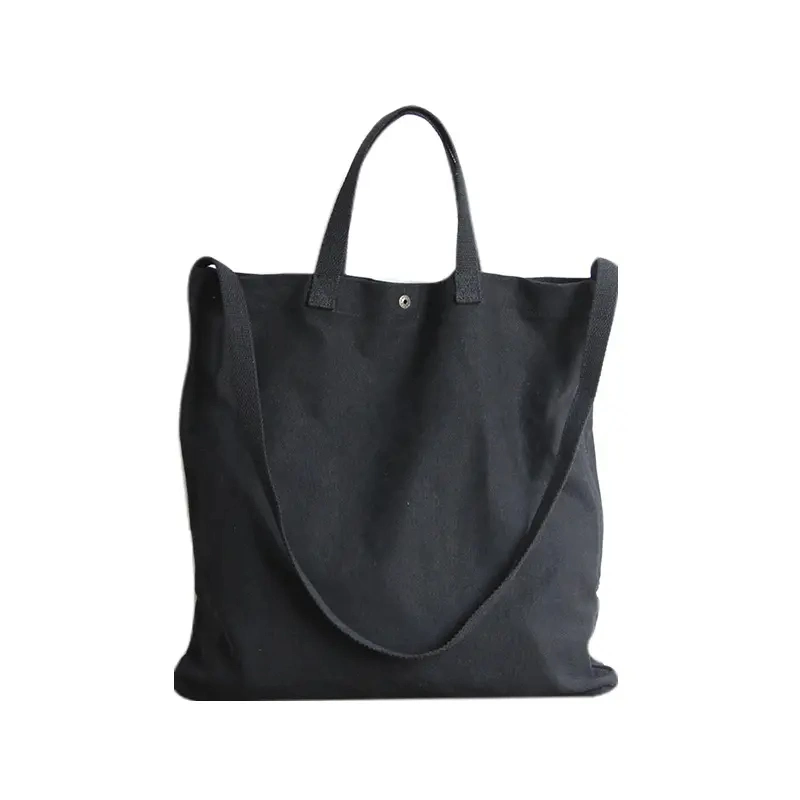 Custom Logo Blank Plain Women&prime;s Cotton Canvas Shopping Tote Bag