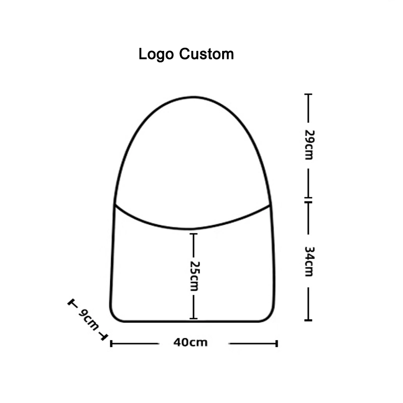 Custom Logo Large Capacity Armpit Bag Tote Canvas Bag