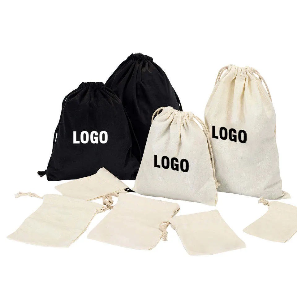 Custom Logo Velvet Jewelry Pouch Drawstring Dust Pouch Gift Cosmetic Packaging Velvet Dust Bag