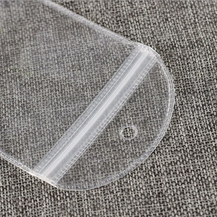 Custom PVC Mini Self Seal Plastic Pack Zipper Lock Bags for Jewelry Clear PVC Jewelry Bag Hot Sale