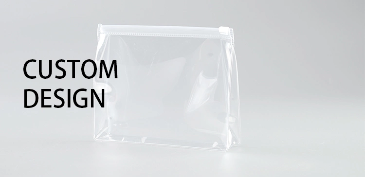 Custom PVC Mini Self Seal Plastic Pack Zipper Lock Bags for Jewelry Clear PVC Jewelry Bag Hot Sale
