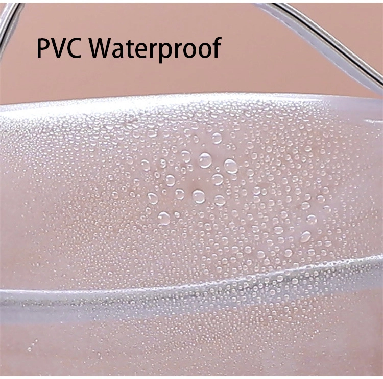 Customized Clear Zipper Makeup Bag Transparent PVC Cosmetic Bags PVC Makeup Bag