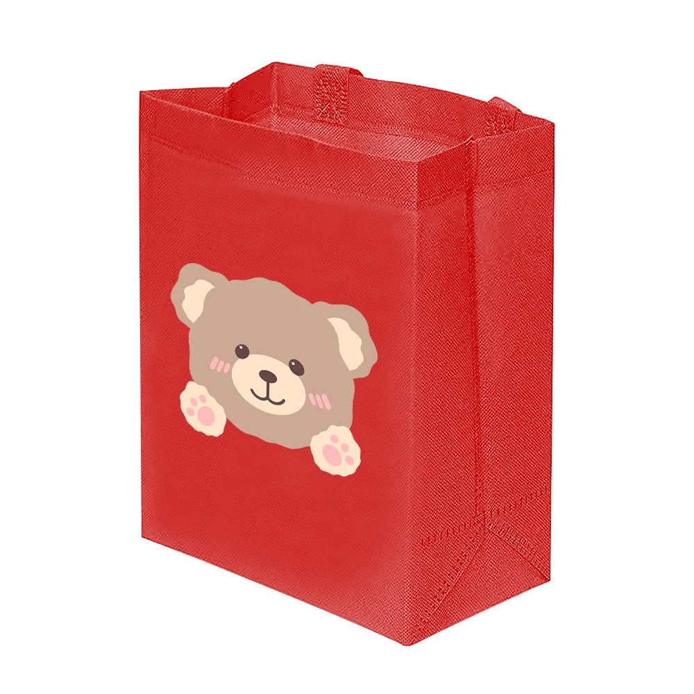 Customized Fashion Colorful Printing Semi-Transparent PP Woven Bag for Shopping - Image 2