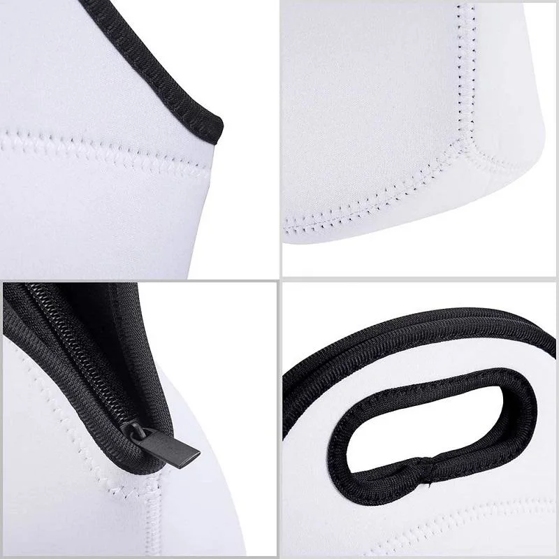 Customized Logo Insulated Waterproof Cooler Bag School Lunch Neoprene Tote Bag