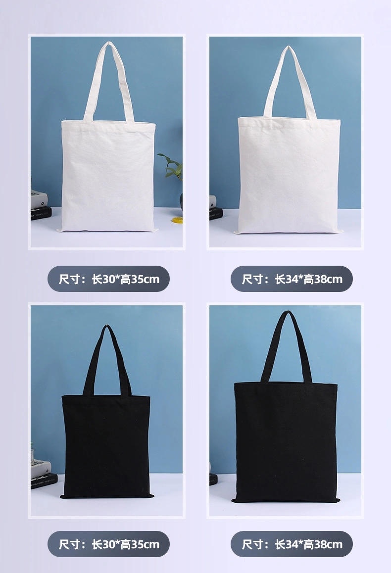 Customized Logo Printing on Canvas Bags Cotton Bags for Customized Advertising Promotion Canvas Bags