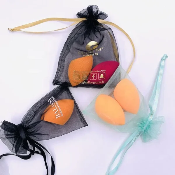 Customized Organza Gift Bags Drawstring Organza Bags Packaging Organza Bags - Image 2