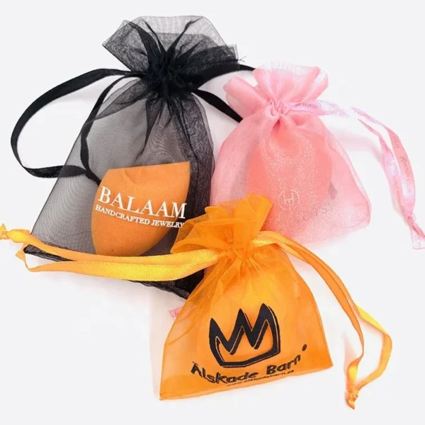 Customized Organza Gift Bags Drawstring Organza Bags Packaging Organza Bags - Image 3