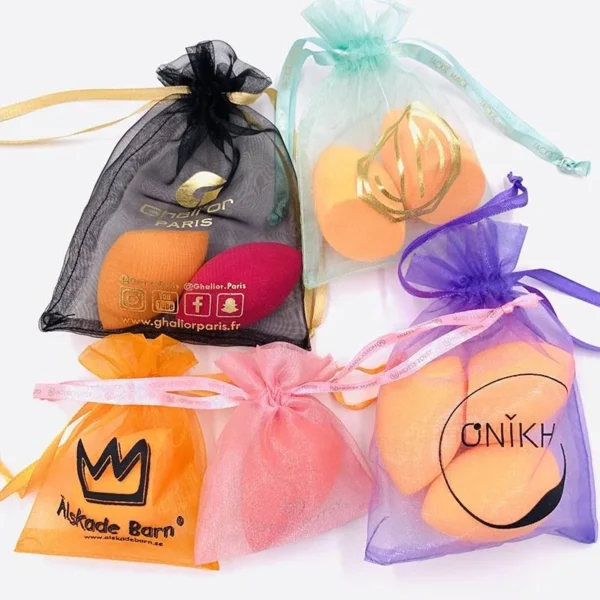 Customized Organza Gift Bags Drawstring Organza Bags Packaging Organza Bags - Image 6