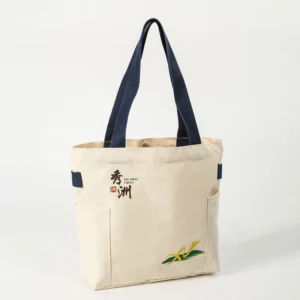 Alternative view of Customized Printed Canvas Bags Shopping Cotton Bags Customized Color Printed Canvas Backpack Bag with Logo Printing