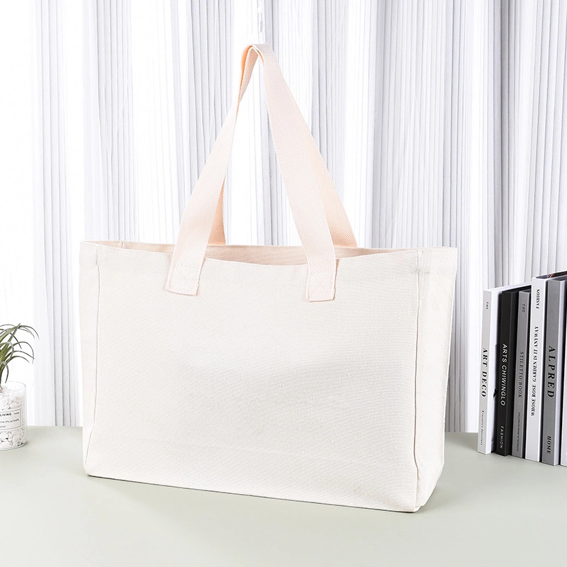 Customized Small Fresh Canvas Bag Korean Edition Shoulder Bag Women′s Art Handbag Student Leisure Large Capacity Shopping Bag